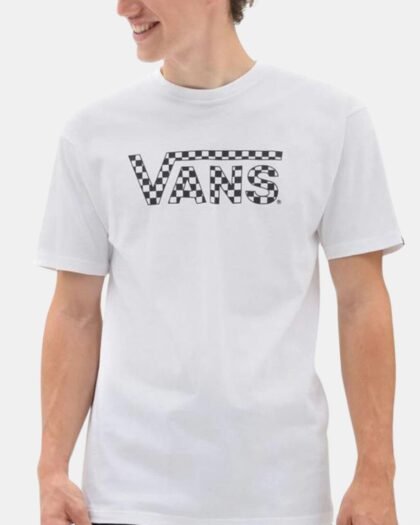 Vans Checkered T-Shirt White Black