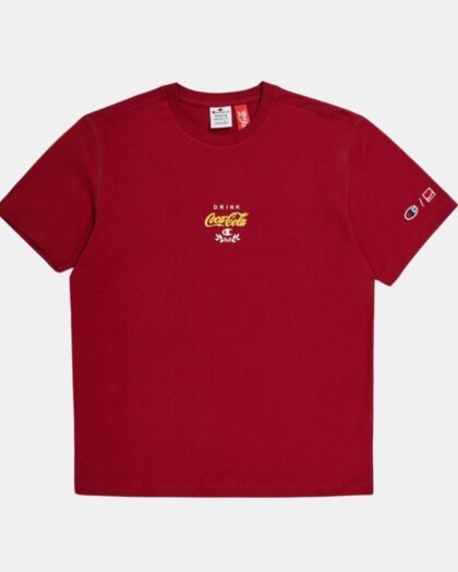 Champion x Coca Cola Crewneck T-Shirt RS506 Red