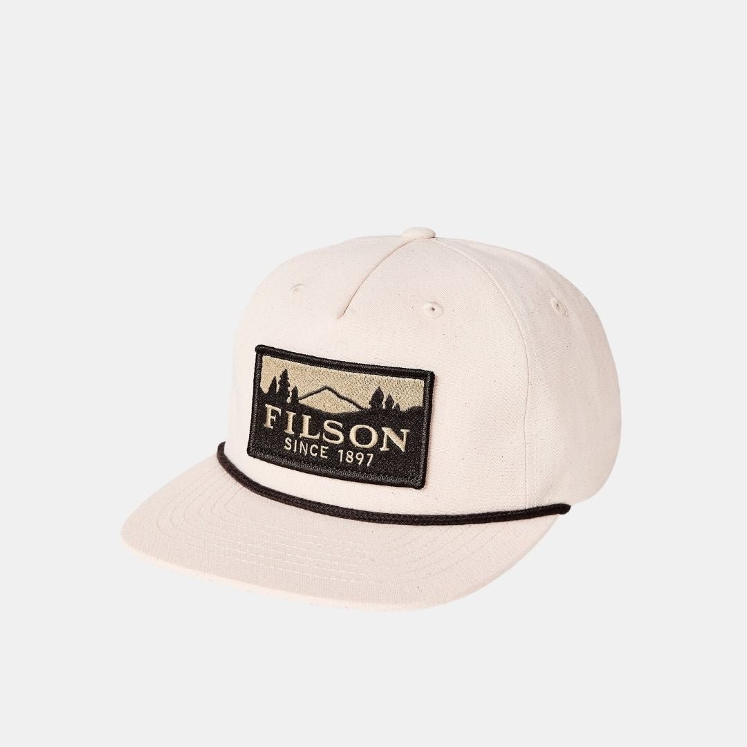 Filson Scenic Trucker Cap Natural-Brown