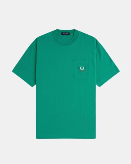 Fred Perry Relaxed 1952 T-Shirt Label Green