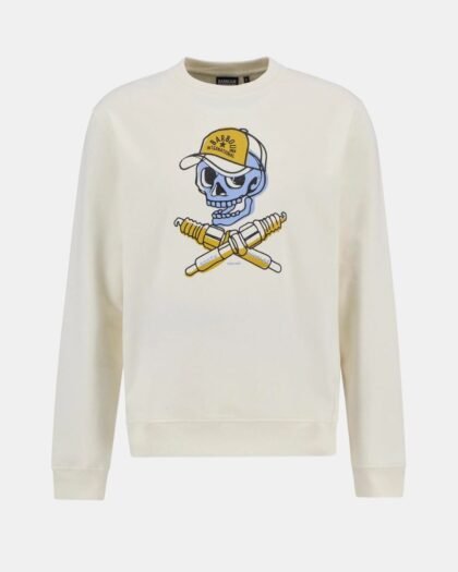 Barbour International Morgan Sweatshirt White