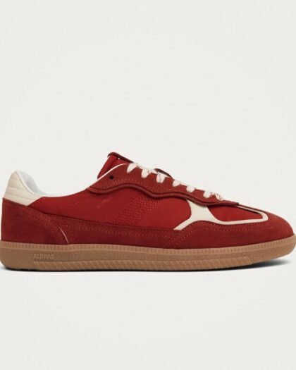Alohas 490 Rife Sheen Red Leather Sneakers