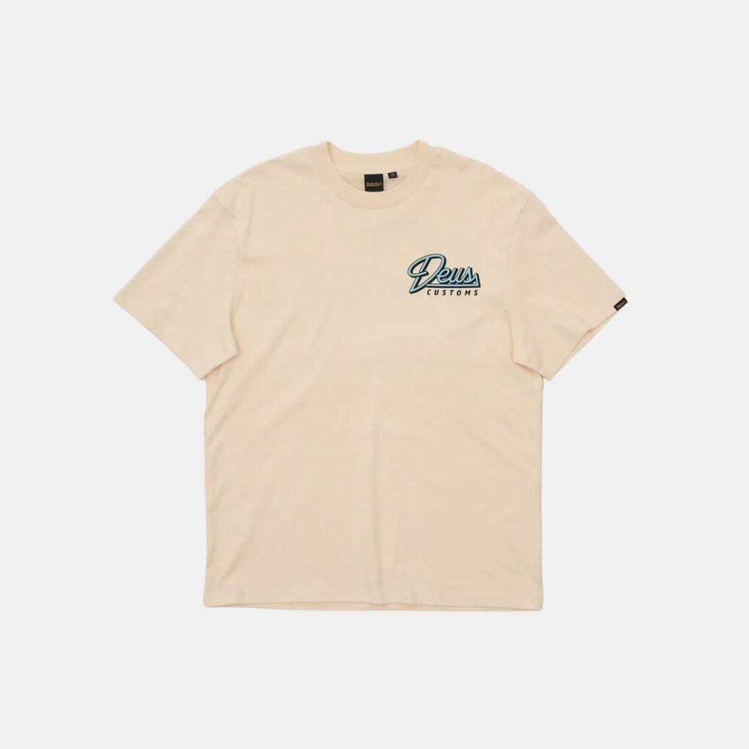 Deus Ex Machina Conduit T-Shirt Dirty White