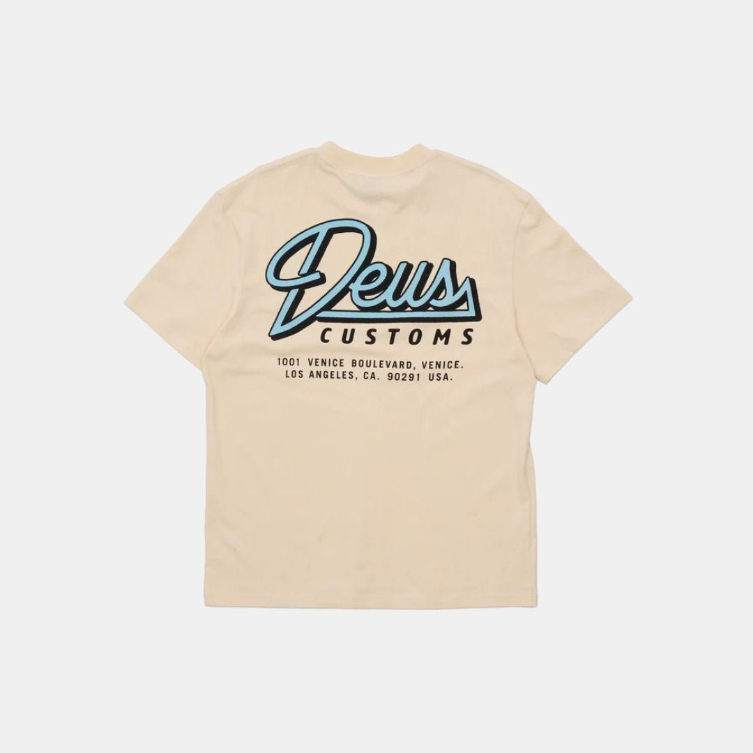 Deus Ex Machina Conduit T-Shirt Dirty White - Image 2
