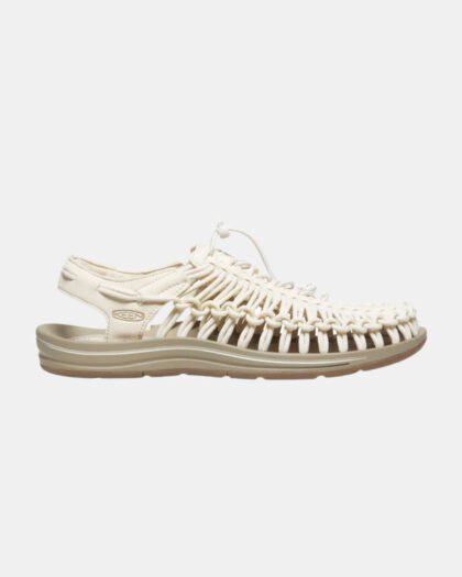 Keen Men's UNEEK Sneaker White Cap & Cornstalk