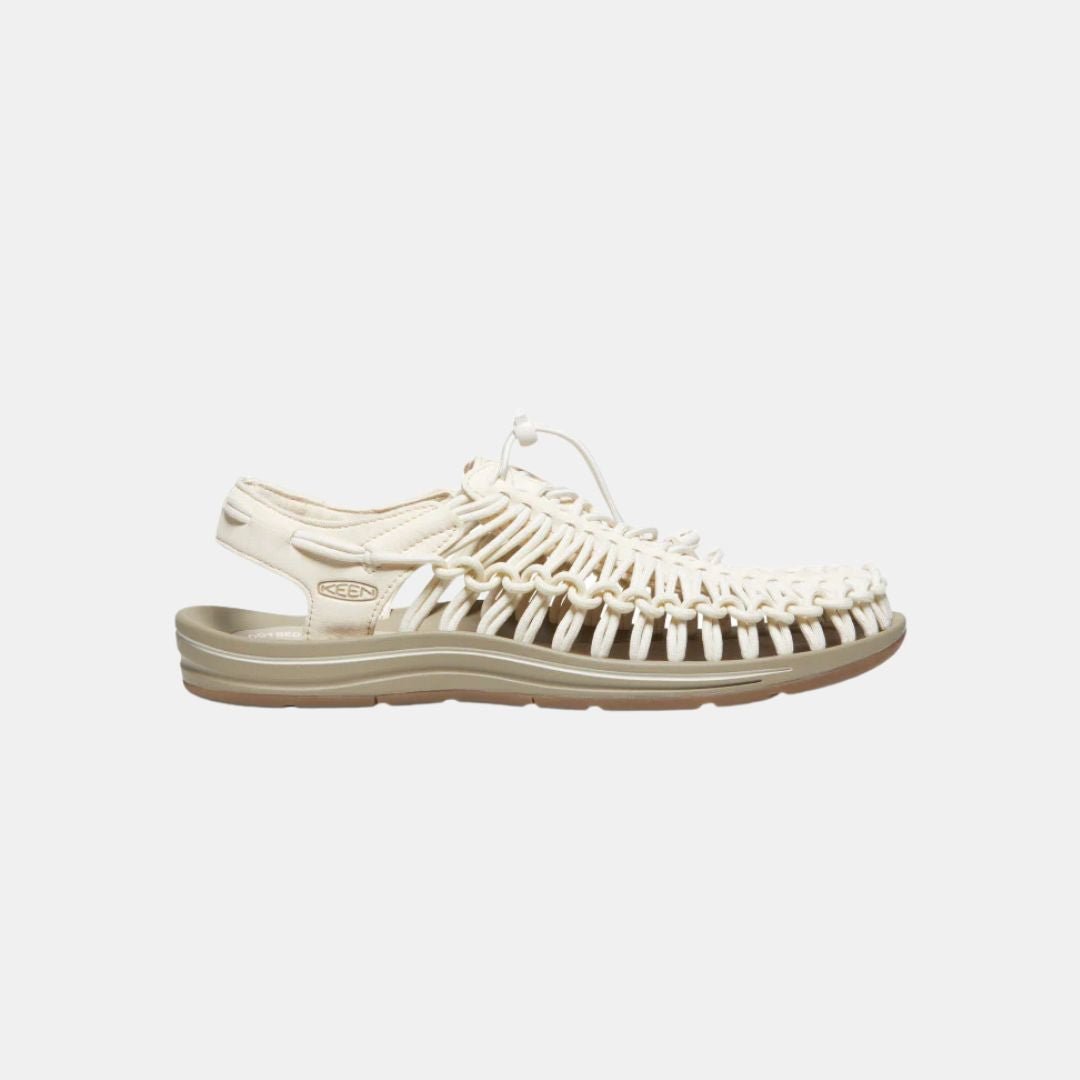 Keen Men's UNEEK Sneaker White Cap & Cornstalk