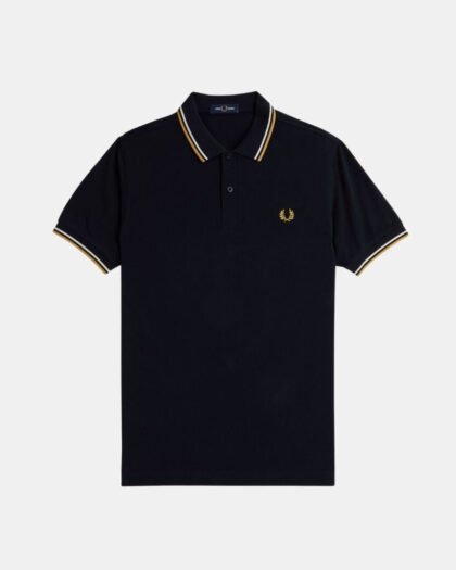 Fred Perry Polo M3600 Navy Ecru & Honey