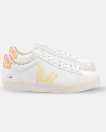 Veja Men's Campo Chromefree Extra White Sun Peach