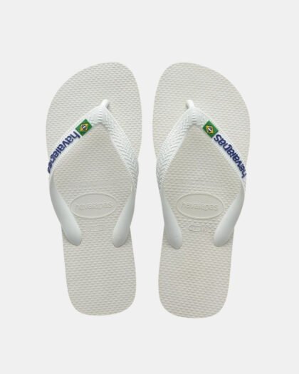 Havaianas Brasil Logo Women's White