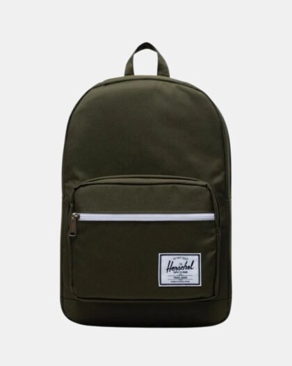 Herschel Pop Quiz Ivy Green-Chicory Coffee