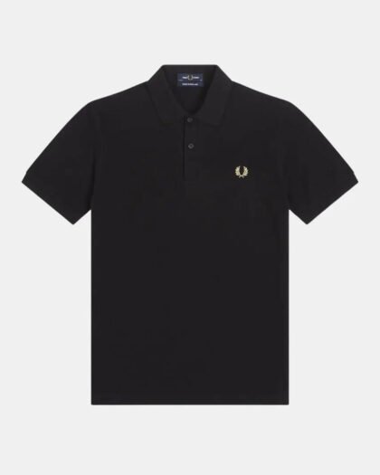 Fred Perry Polo M3 Black & Champagne