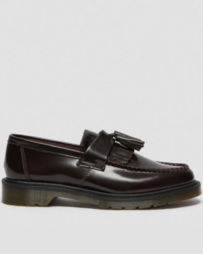 Dr. Martens Adrian Arcadia Leather Tassel Women's Cherry Red