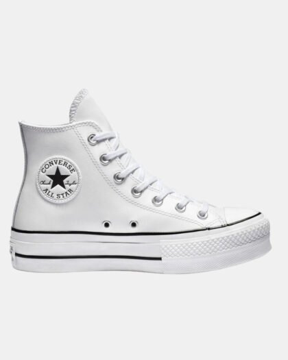 Converse Chuck Taylor All Star Platform Leather Optical White