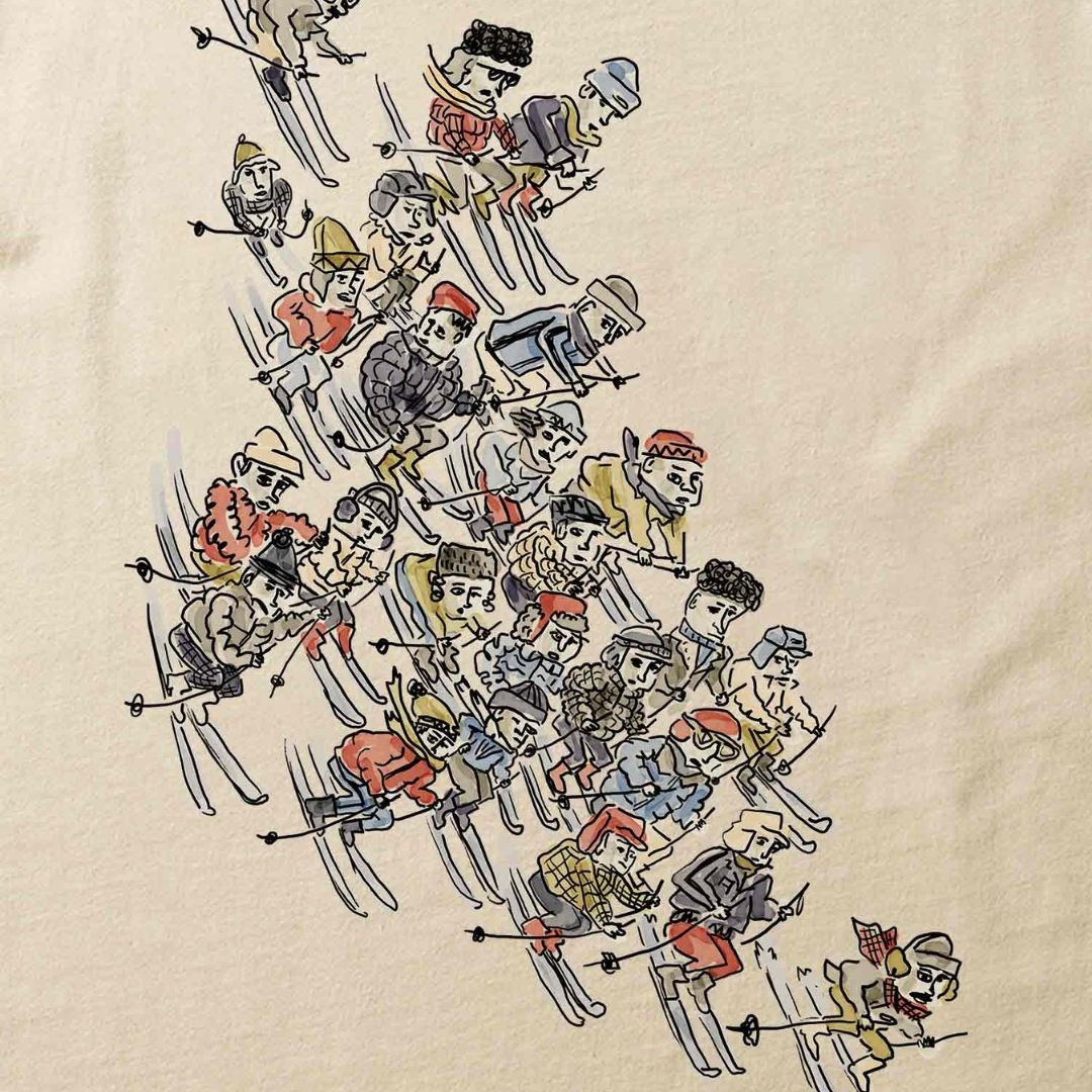 Edmmond Studios T-Shirt Chairlift Plain Tan - Image 4