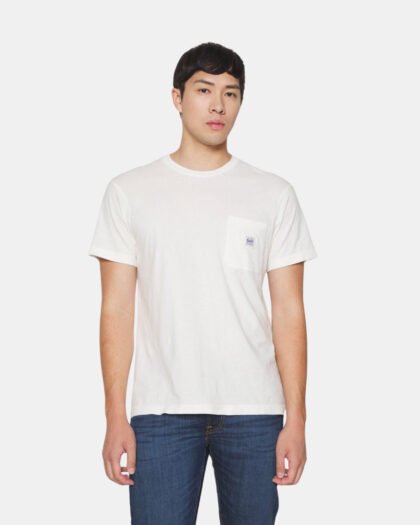 Lee T-Shirt Pocket Tee Ecru