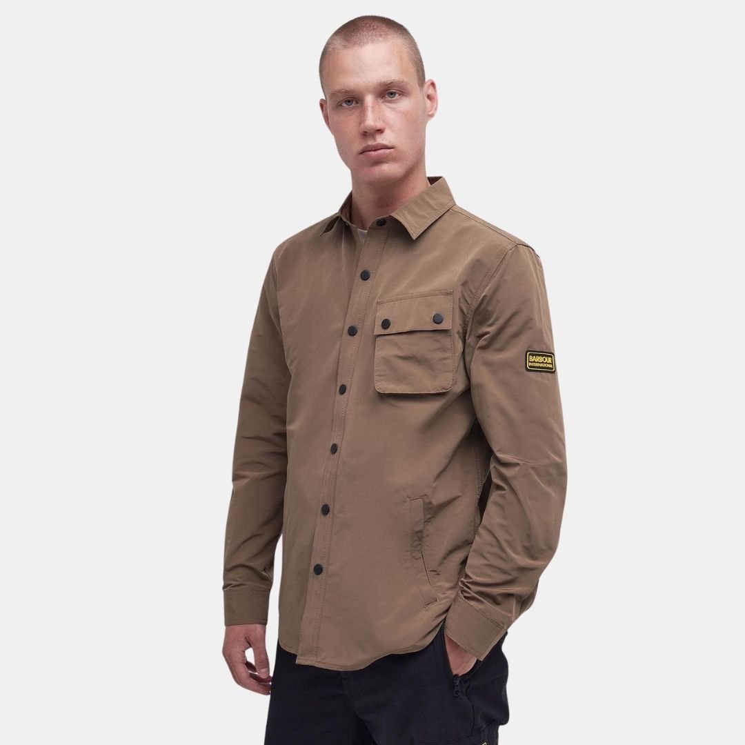 Barbour International Control Overshirt Fossil - Image 2