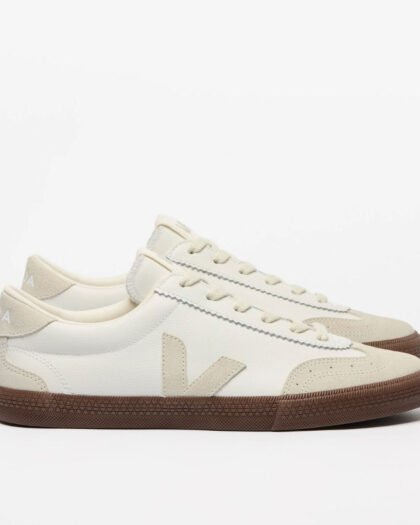 Veja Women's Volley O. T. Leather White Natural Bark