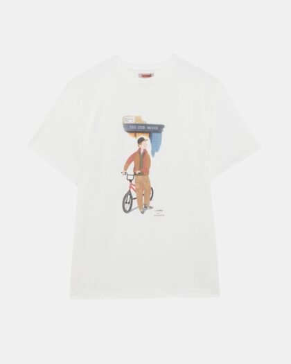 Baracuta Slowboy Arlington T-Shirt Off White