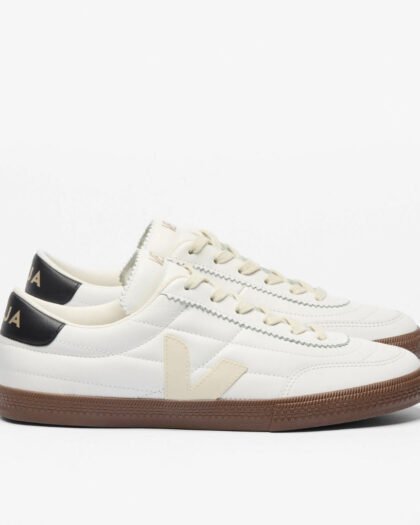 Veja Men's Panenka O.T. Leather White Black Bark