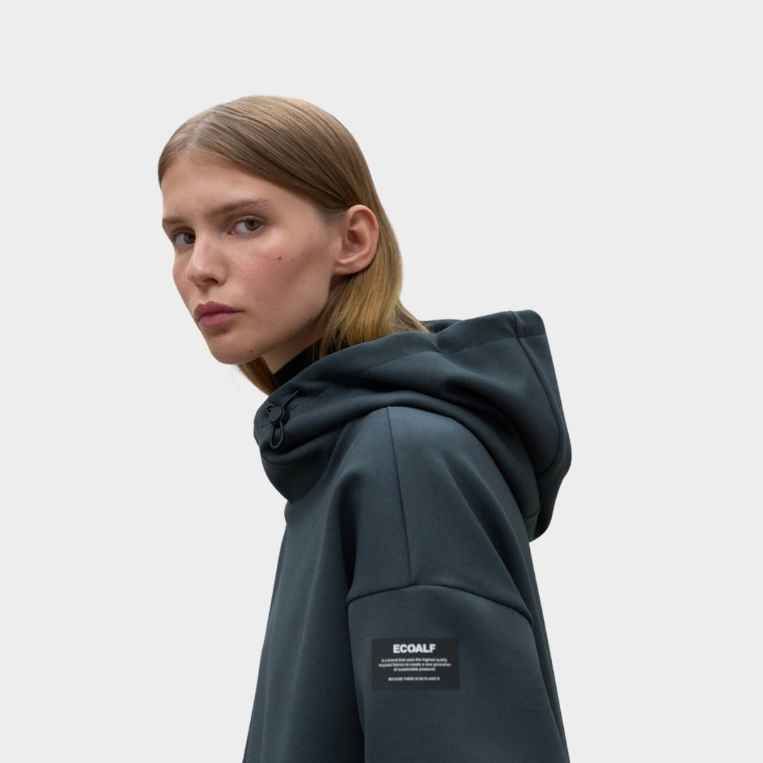 Ecoalf Cancun Hoodie Woodland Green - Image 4