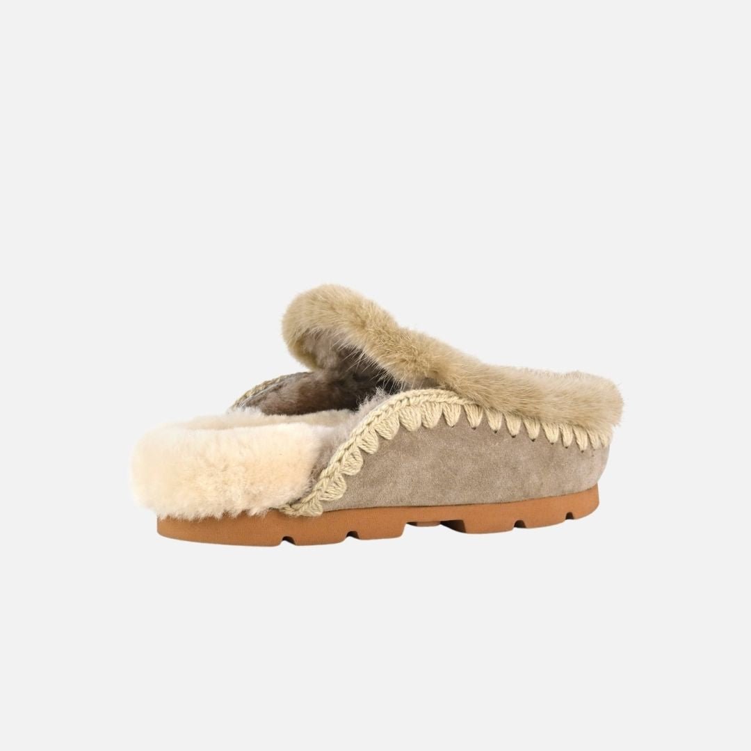 Mou Winter Bio Fur Trim Elephant Grey - Image 4