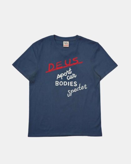 Deus Ex Machina Specter Workshop T-Shirt Azure Navy