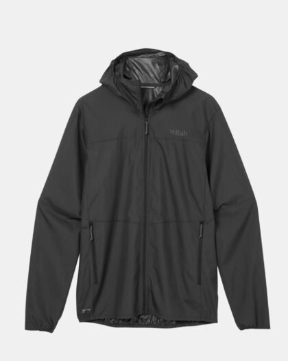 Rab Windgather Hoody Black
