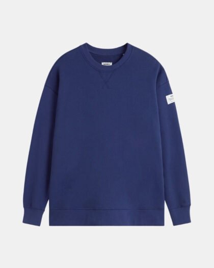 Ecoalf Storm Sweatshirt Woman Blue Indigo