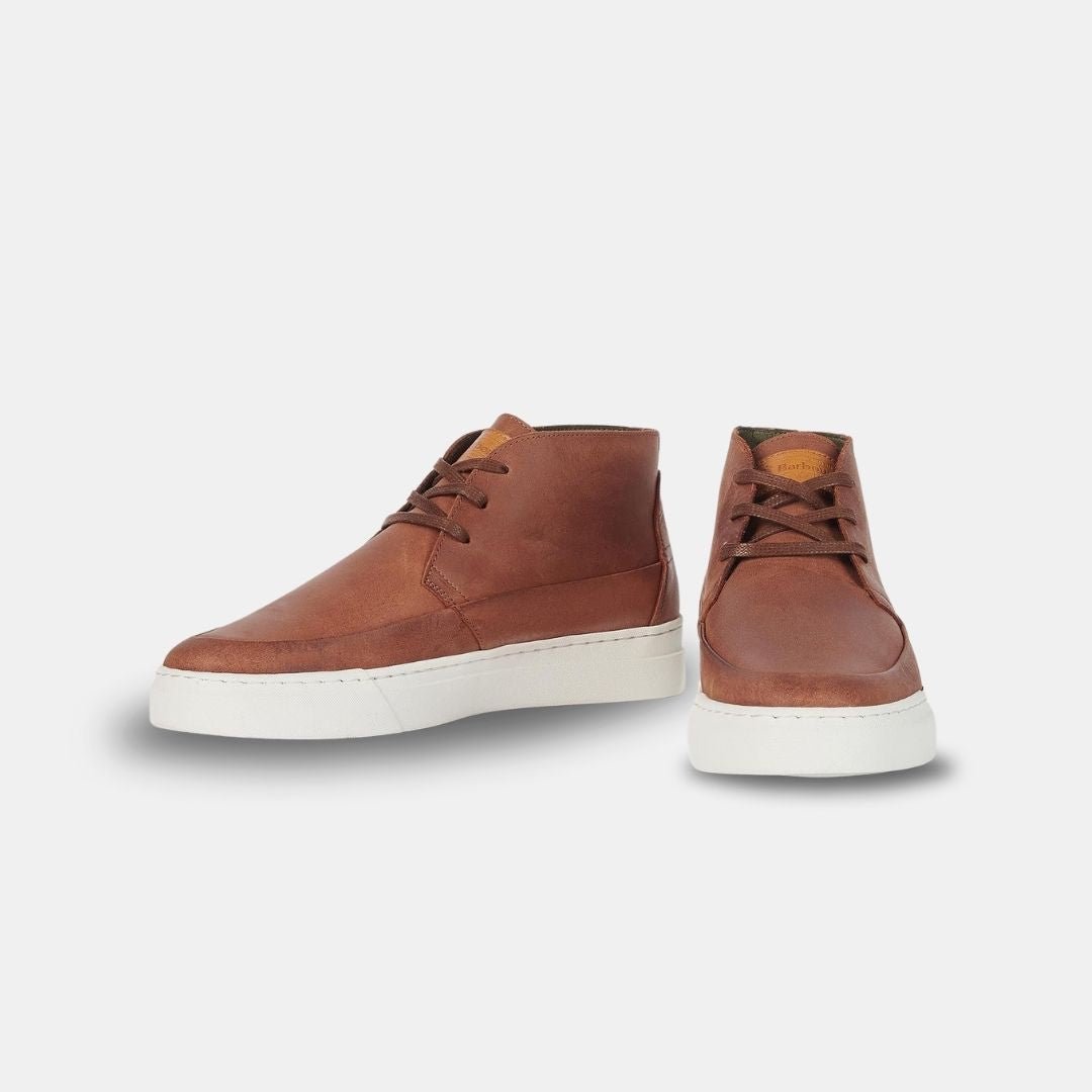 Barbour Mason Chukka Boots Cognac - Image 2