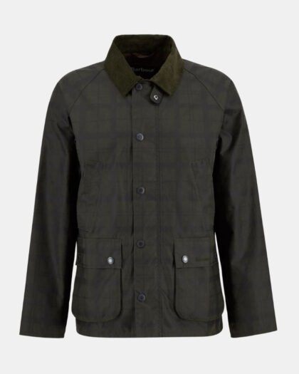 Barbour Tartan Ambleside Wax Jacket Archive Olive Tartan