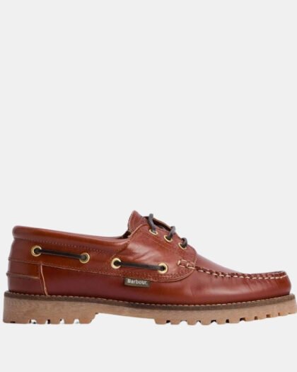 Barbour Deck Boat Shoe Tan