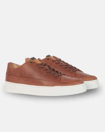 Barbour Lago Trainers Cognac