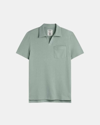 Ecoalf Oliver Polo Washed Green
