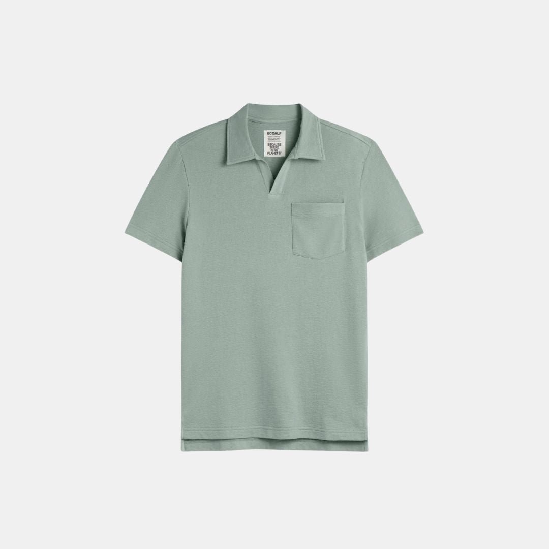 Ecoalf Oliver Polo Washed Green