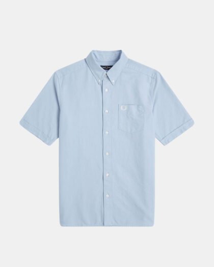 Fred Perry Oxford Shirt M8730 Light Smoke