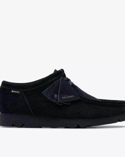 Clarks Wallabee Gore-Tex Men's Black Suede