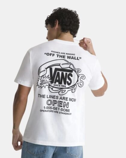 Vans Hot Line Ss Te White