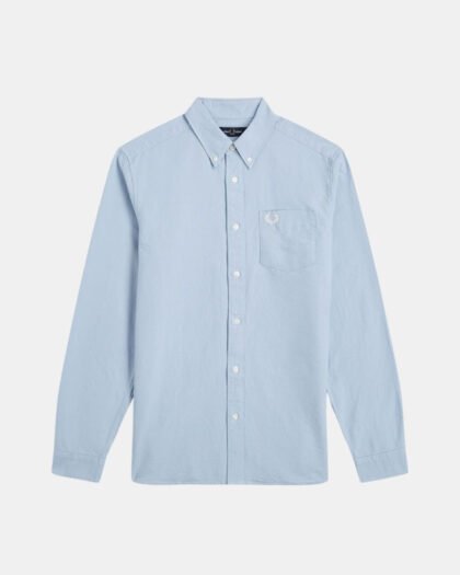 Fred Perry Oxford Shirt M5516 Light Smoke