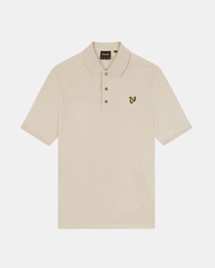 Lyle & Scott Slub Polo Shirt Cove