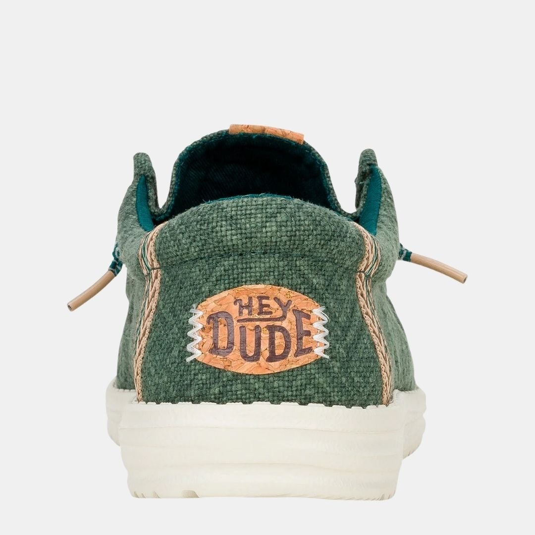 Hey Dude Wally Jute Sea Green - Image 4