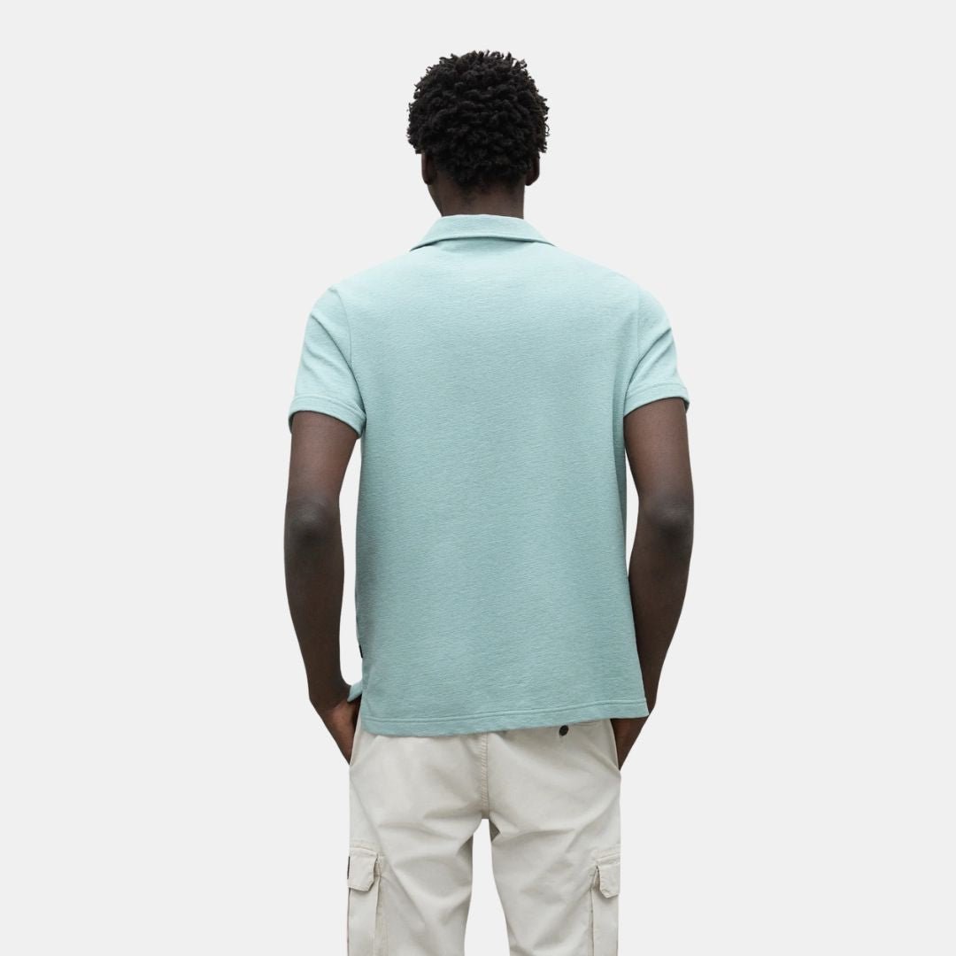 Ecoalf Oliver Polo Washed Green - Image 3