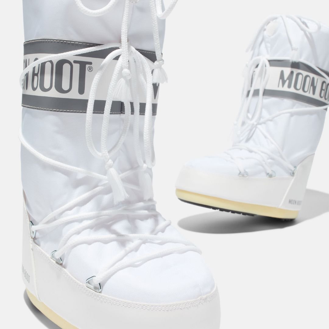 Moon Boot Icon Nylon White - Image 3
