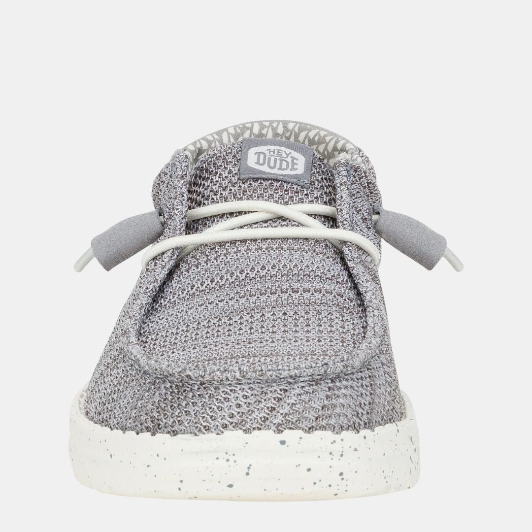 Hey Dude Wendy Stretch Mesh Light Grey - Image 3