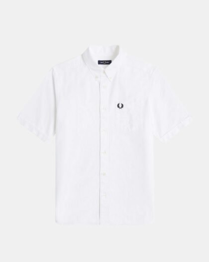 Fred Perry Oxford Shirt M8730 White