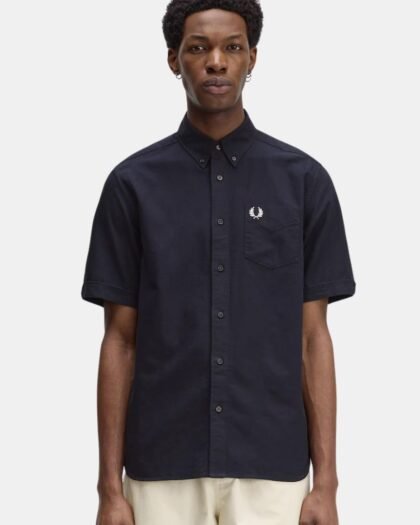 Fred Perry Oxford Shirt M8730 Navy