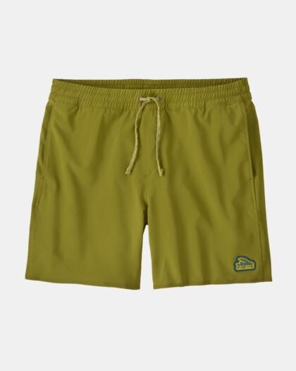 Patagonia Men's Hydropeak Volley Shorts 16 In Graze Green