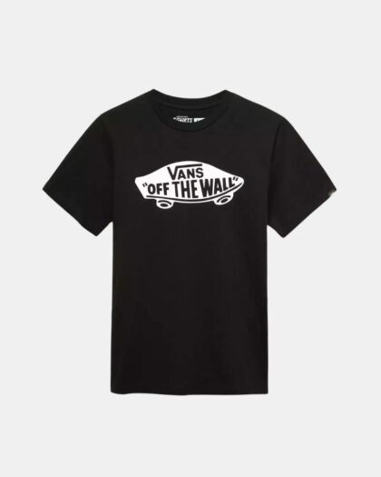 Vans Style 76 T-Shirt Kid's Black & White