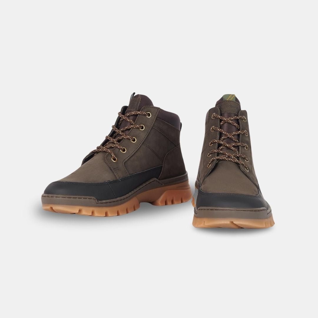 Barbour Miller Derby Boots Choco - Image 2