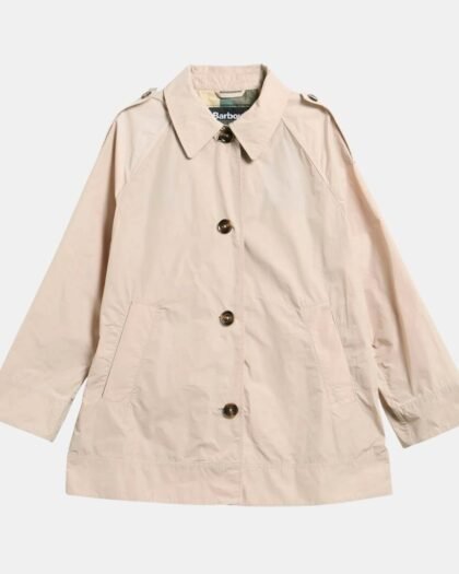 Barbour Maggie Showerproof Mac Pebble Pink/Ancient