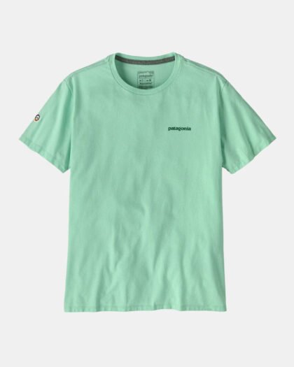 Patagonia Fitz Roy Icon Responsibili T-Shirt Rinsed Green